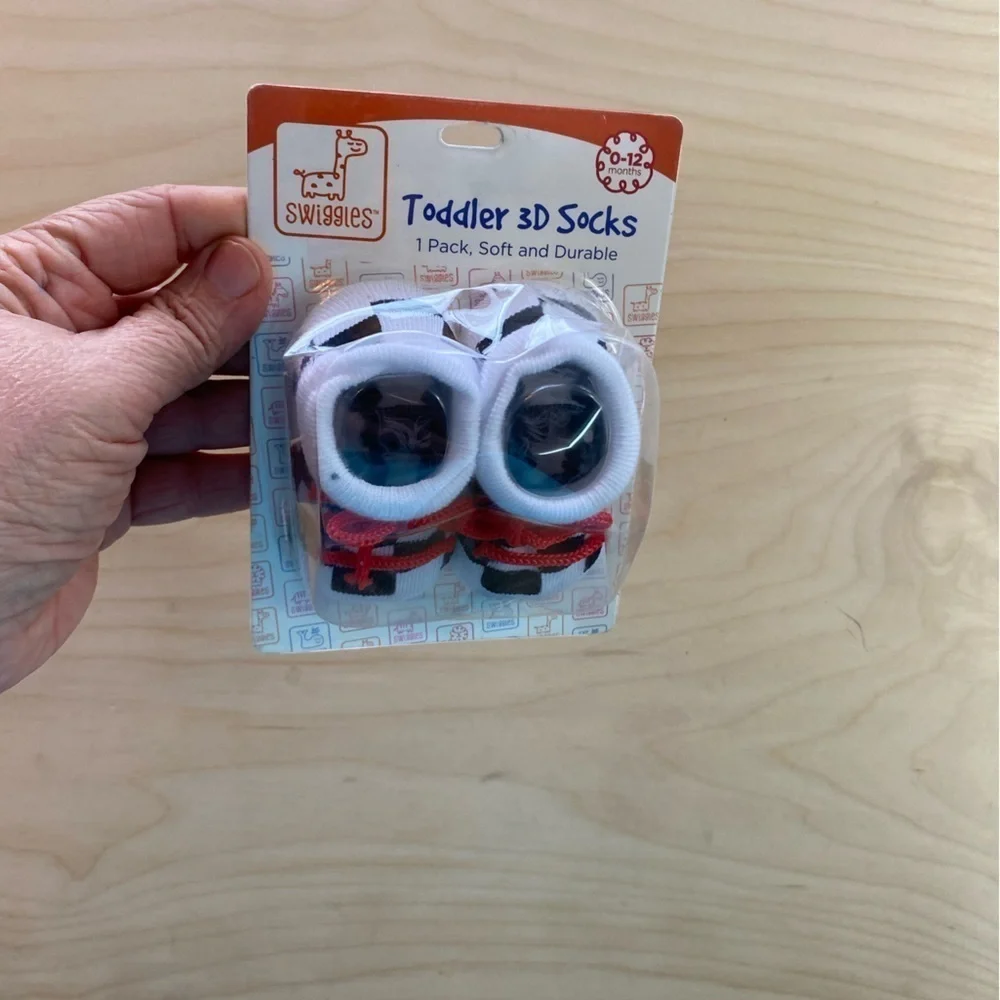 Swiggles Toddler 3D Socks 0-12 months (EJ)